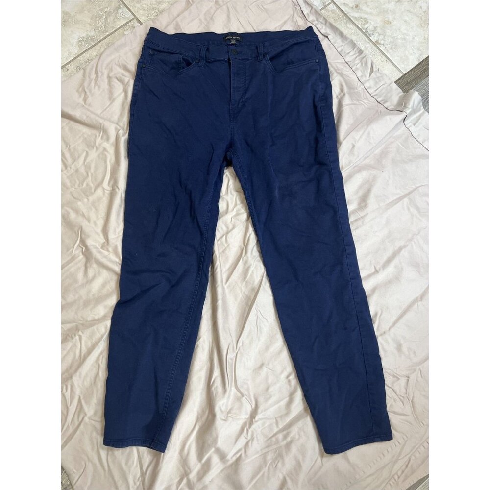 Banana Republic Pants Slim Fit Mens Size 38x32 Navy Blue